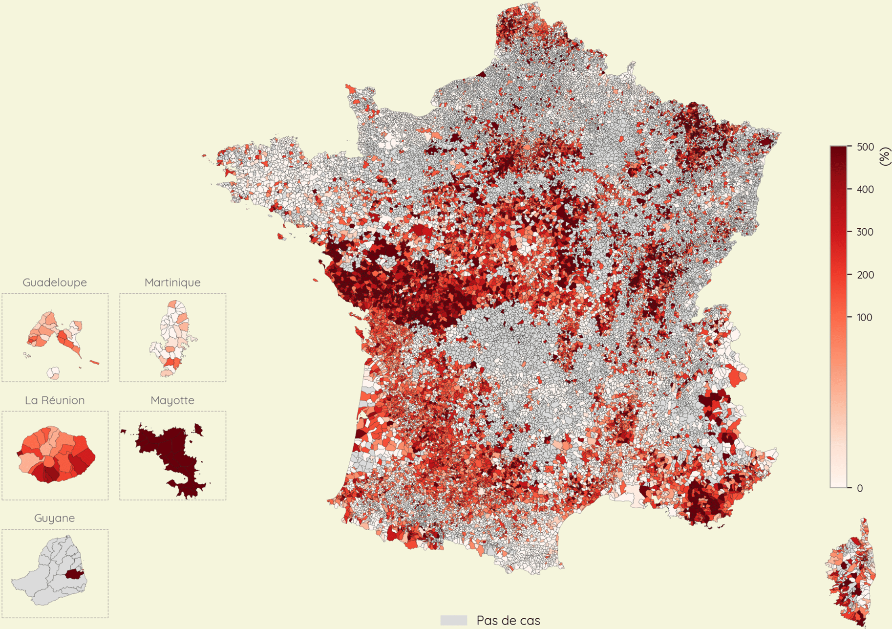 Augmentation des arrêtés